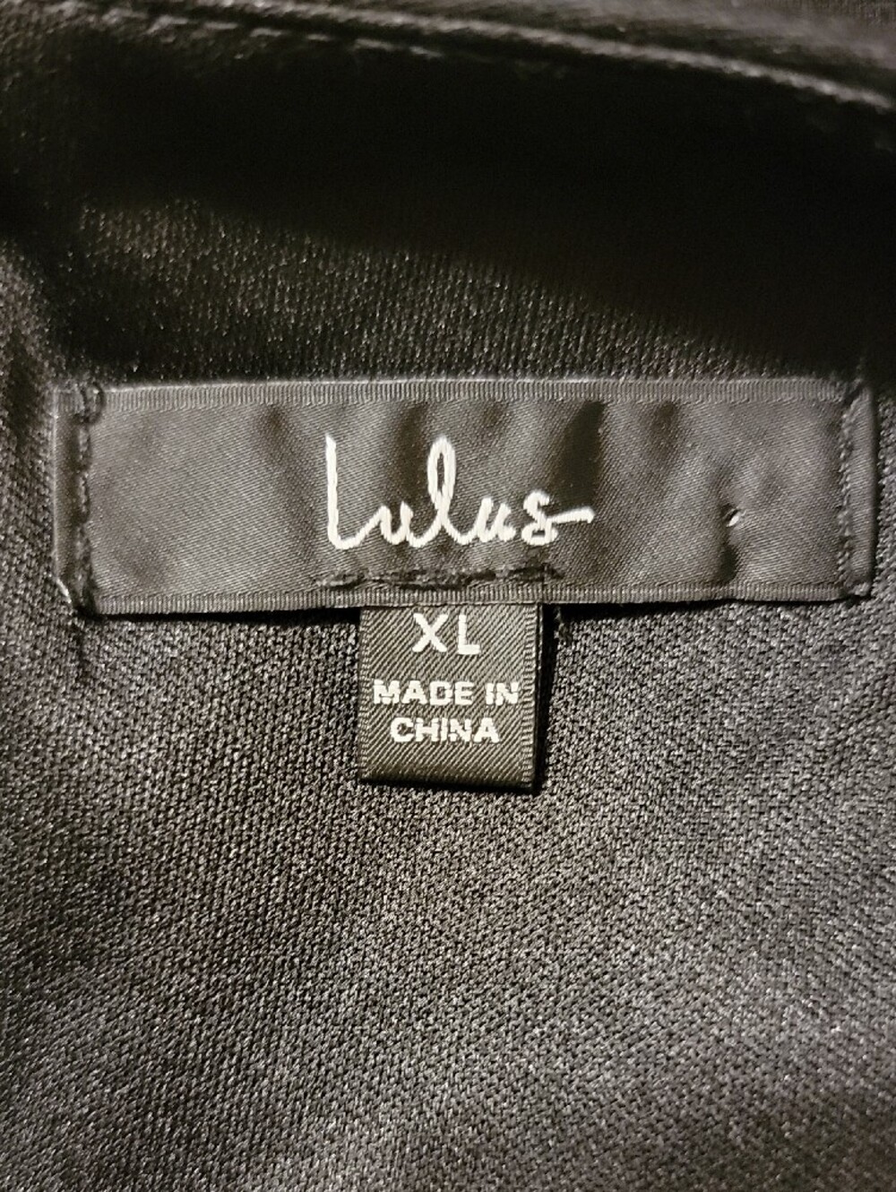 Lulus Paulina Black Bodycon Midi Cocktail Dress Square Neck Spaghetti Strap XL - Picture 16 of 16